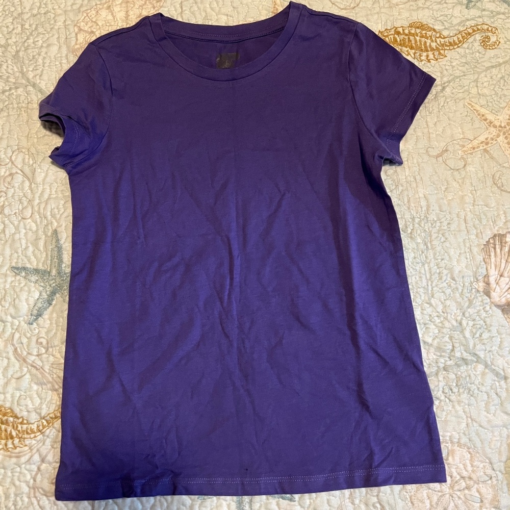 Purple t-shirt